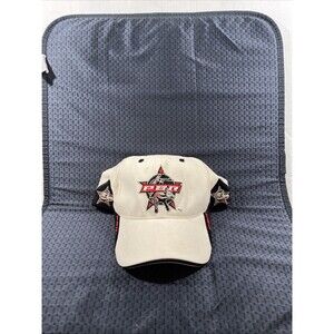 Professional Bull Riders Hat. One Size In Great Shape White On White